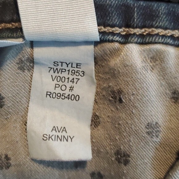 LUCKY AVA SKINNY SIZE 10 DARK WASH STRETCH HIGH RISE - Picture 10 of 11